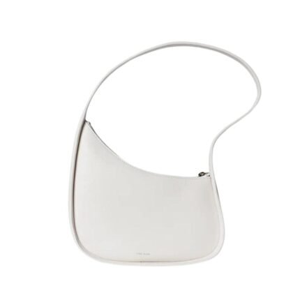 THE ROW HALF MOON BAG IN LEATHER