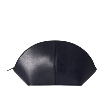 THE ROW MEL CLUTCH IN LEATHER