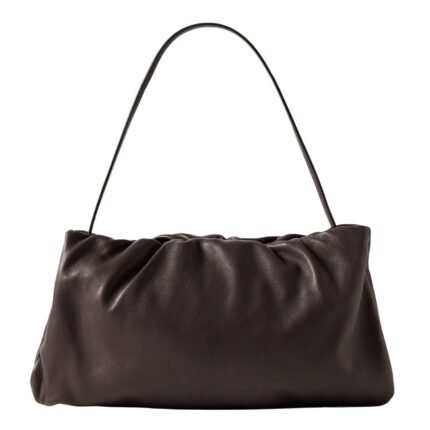 BOURSE XL LEATHER SHOULDER BAG