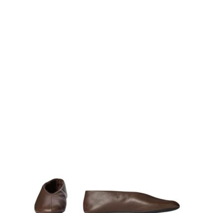 The Row Stella Slipper Medium Brown