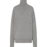 The Row Stepny Turtleneck Grey Melange