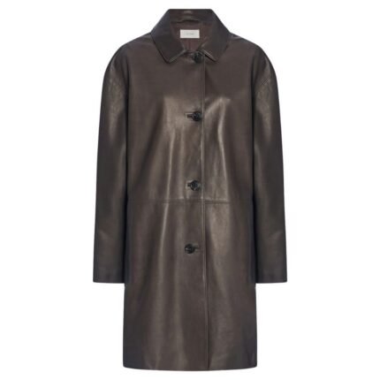 The Row Donata Coat Coffee