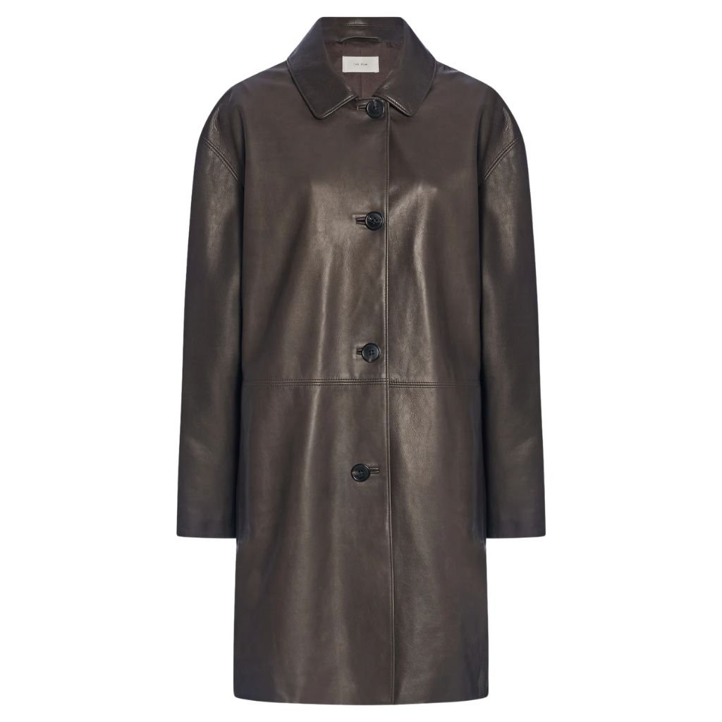 1 The Row Donata Coat Coffee