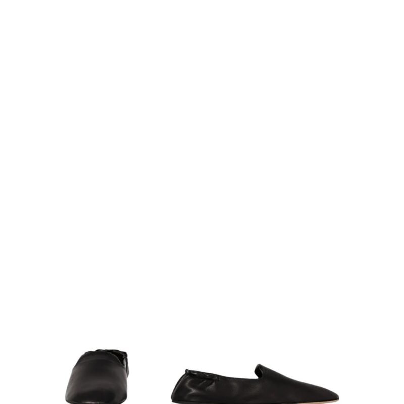 The Row Casa Slipper Black