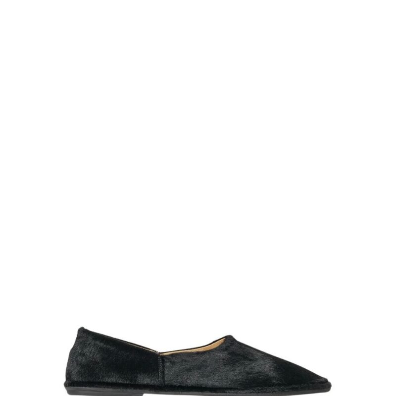 The Row Canal Slip On Shoe Black