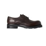 The Row Derby Lug Sole Shoe Lacquer Brown