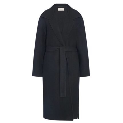 The Row Ciara Coat Black