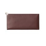 The Row Clasp Sunglasses Case Burgundy