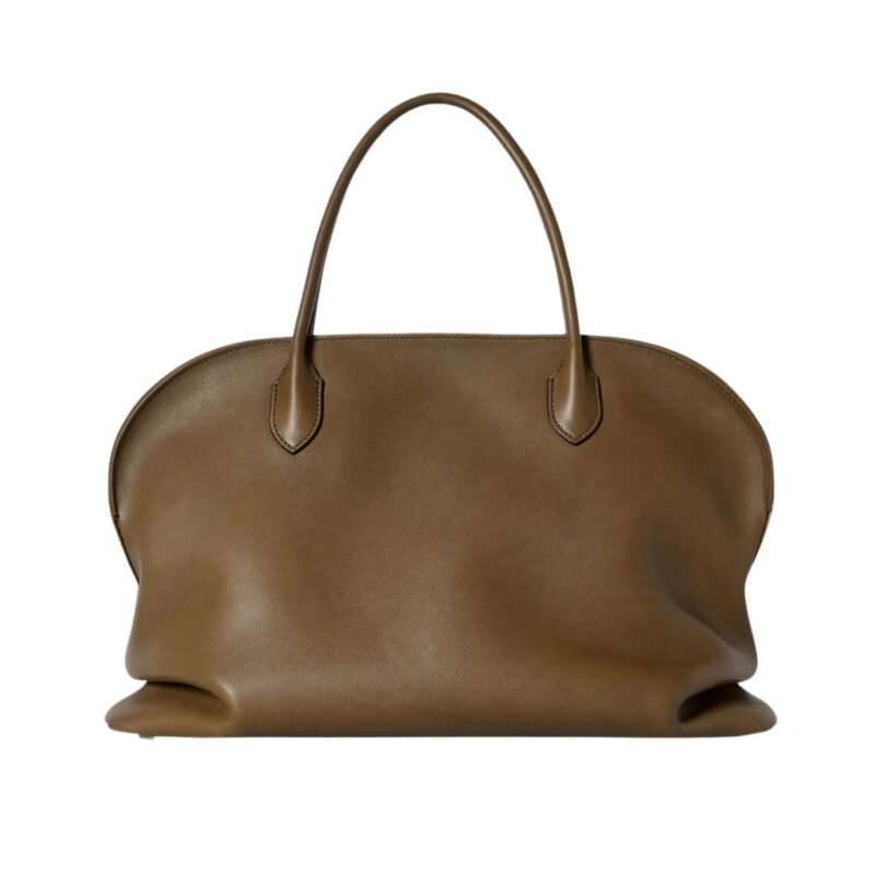 The Row Agnes 15 Bag Dark Muschio