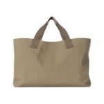 The Row Small N/S Brian Tote Bag Dark Brown