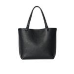 The Row Small Park Tote Bag Black