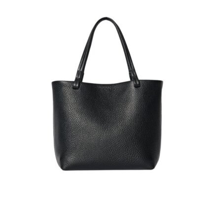 The Row Small Park Tote Bag Black