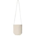 The Row N/S Park Crossbody Bag Ivory
