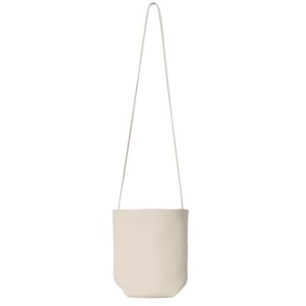 The Row N/S Park Crossbody Bag Ivory