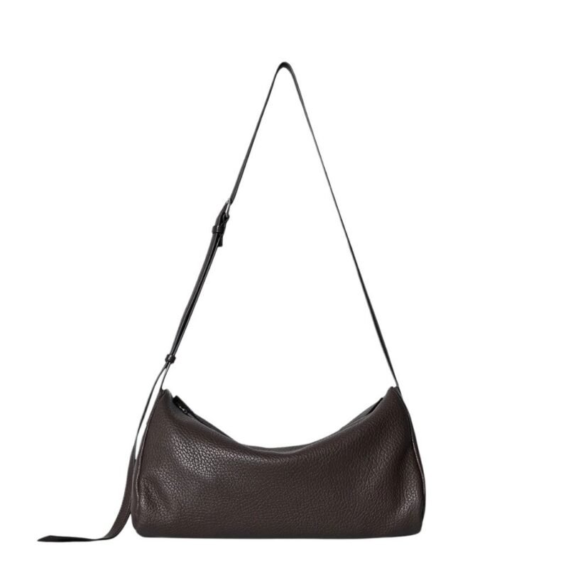The Row Alix Bag Dark Brown