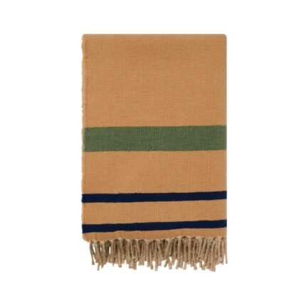 The Row Rosia Scarf Beige Stripe