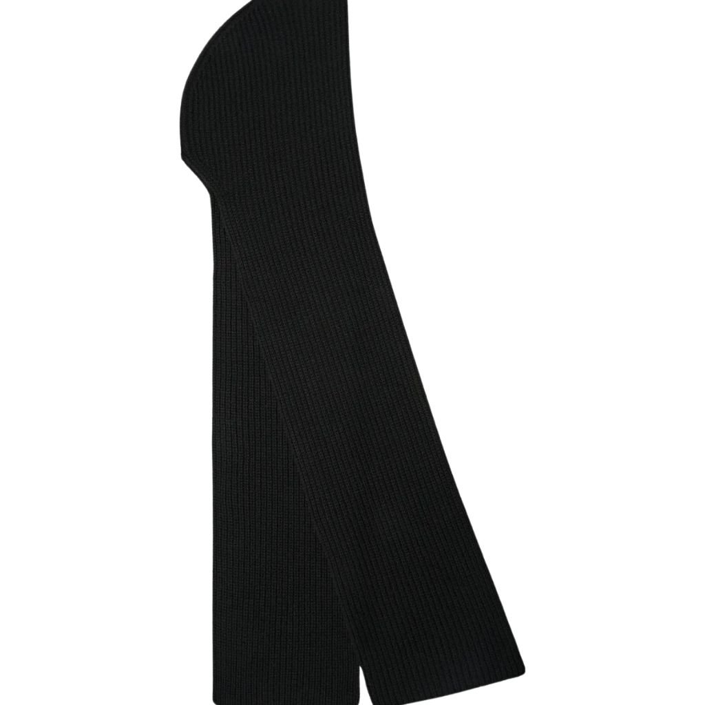 1 The Row Paise Scarf Hat Black