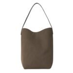 The Row Large N/S Park Tote Bag Taupe