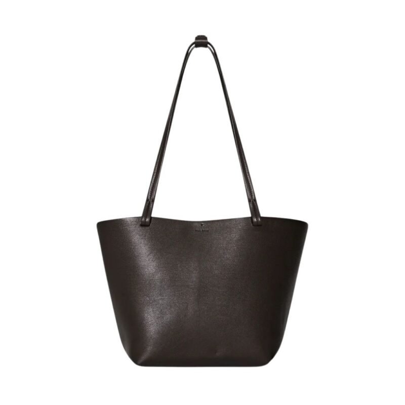 The Row Medium Park Tote Bag Walnut Shadow