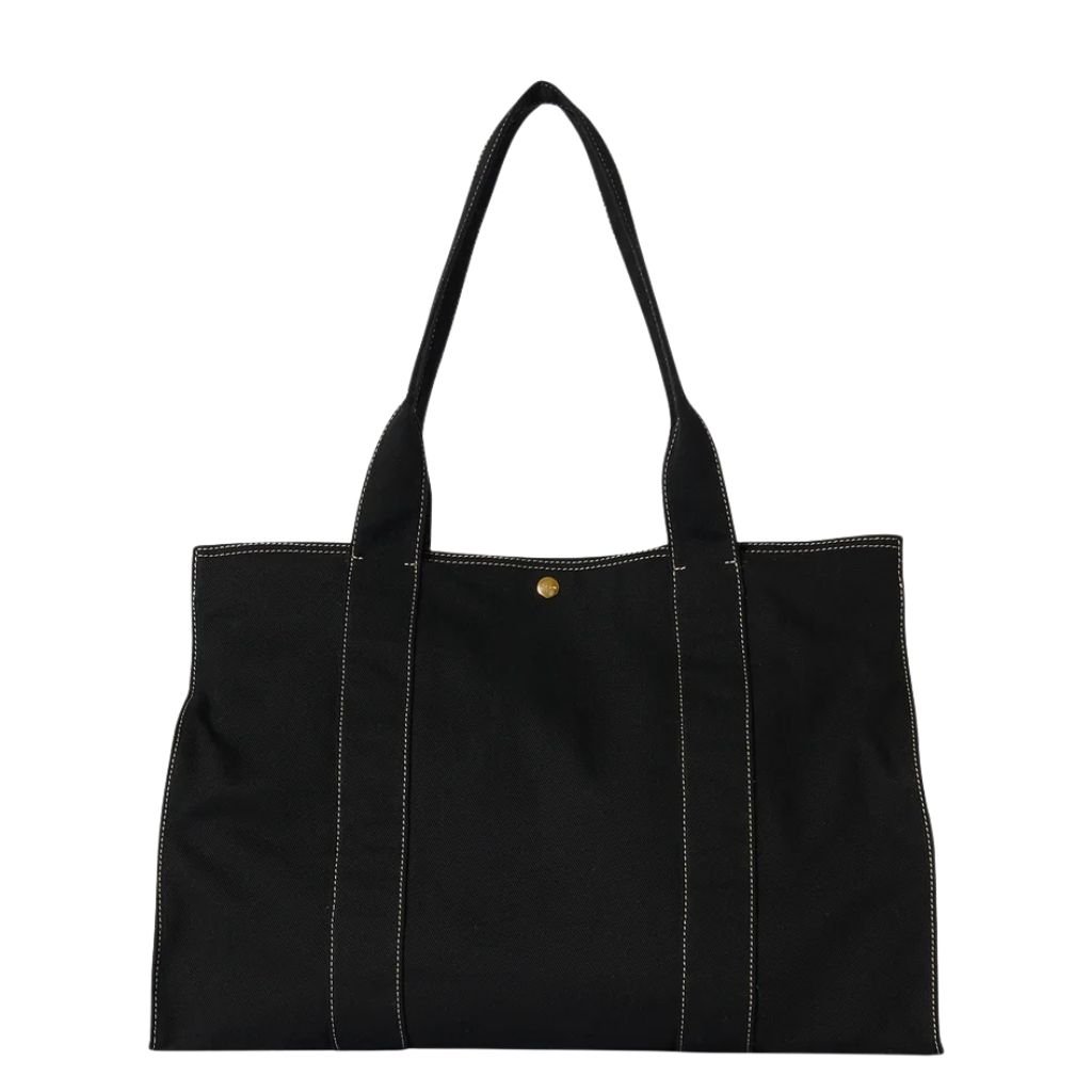 1 The Row Sisal Shoulder Bag Black
