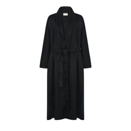 The Row Kosmo Coat Black