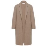 The Row Fedra Coat Natural