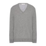 The Row Phora Sweater Light Grey Melange