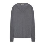 The Row Birket T-Shirt Charcoal Melange