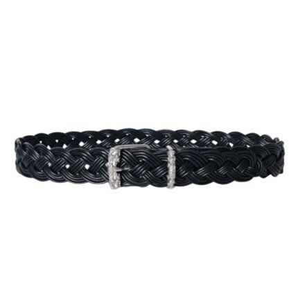 The Row Augustus Belt Black