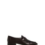 The Row Soft Loafer Dark Brown