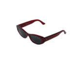 The Row Sunglasses C Clear Red / Black