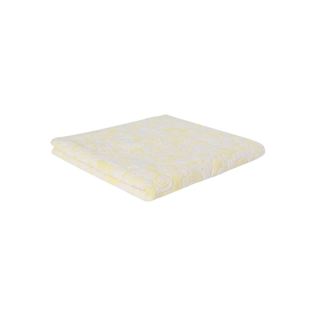1 The Row Medium Flower Towel Pastel Yellow