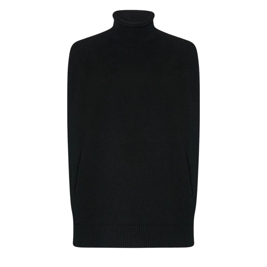 1 The Row Meo Turtleneck Black