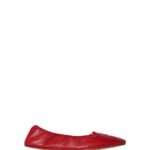 The Row Round Ballet Flat Scarlatto