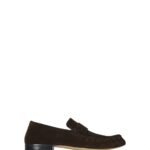 The Row Soft Moccasin Lacquer Brown