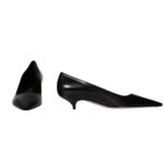 The Row Liisa Kitten Three Heel Black