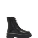 The Row Zipped Boot I Black