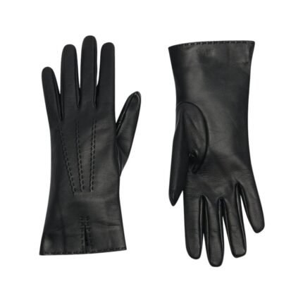 The Row Florence Gloves Black