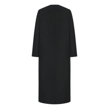 The Row Arista Coat Black