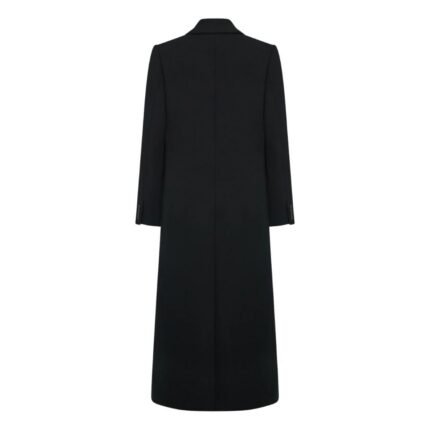 The Row Bertrand Coat Black