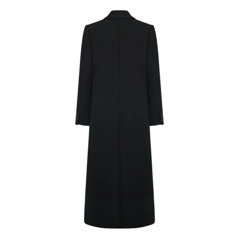 The Row Bertrand Coat Black