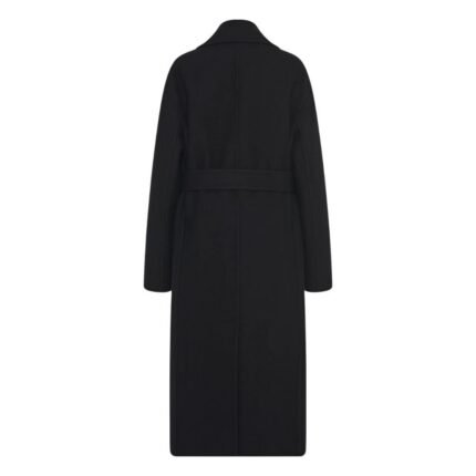 The Row Malika Coat Black