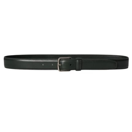 The Row Classic Belt Dark Moss