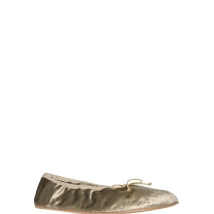 The Row Round Ballet Flat Taupe