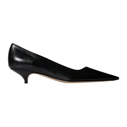 The Row Liisa Kitten Three Heel Black