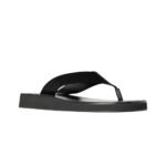 The Row City Flip Flop Black