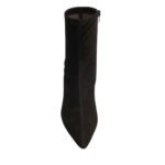 The Row Liisa Kitten Boot Lacquer Brown