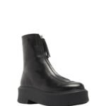 The Row Zipped Boot I Black
