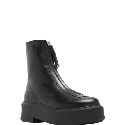 The Row Zipped Boot I Black