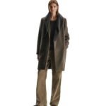 The Row Pyrite Scarf Charcoal Melange
